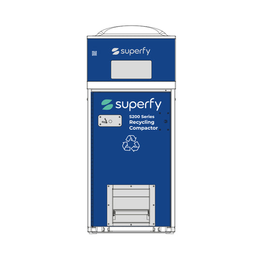 Brite Bin S2XX - Decal Front - Top & Door