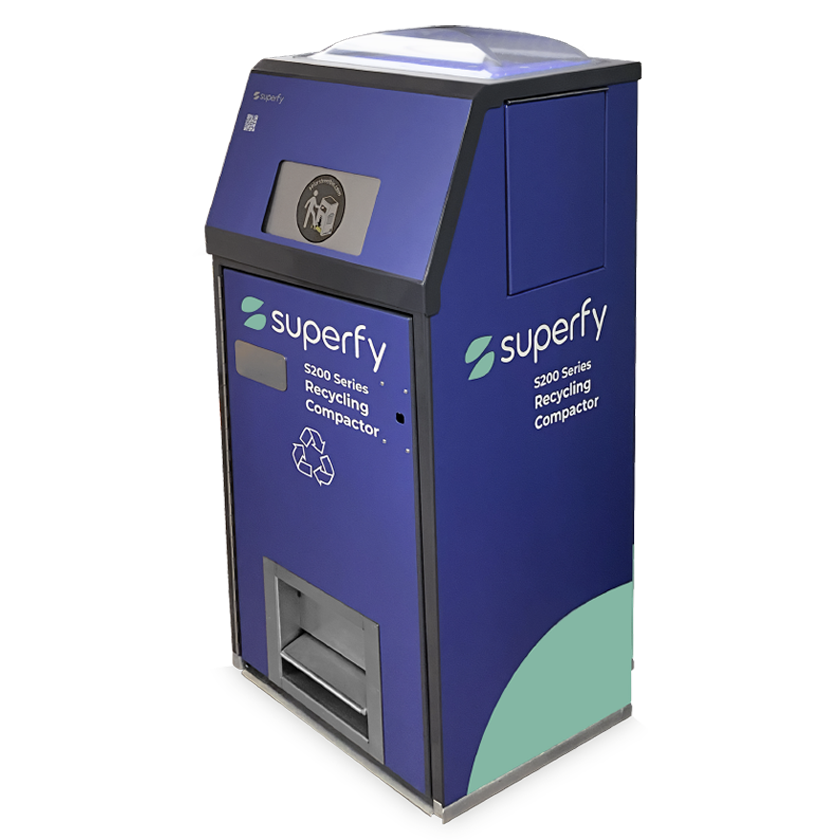 Superfy Superfy S200 BriteBin Smart Solar Compactor 32Gal/120l