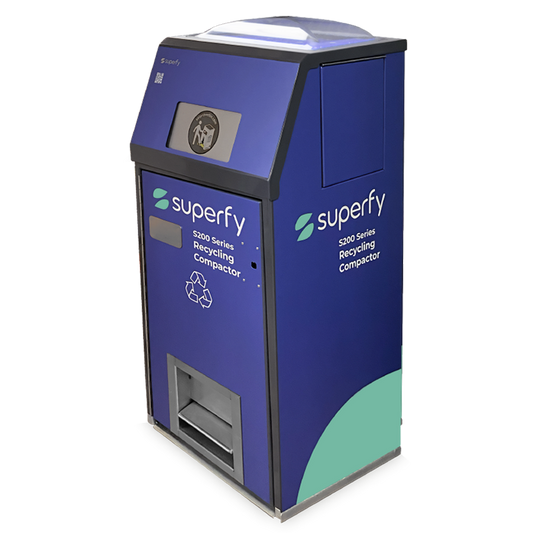 S200 BriteBin Smart Solar Compactor 96Gal/360l