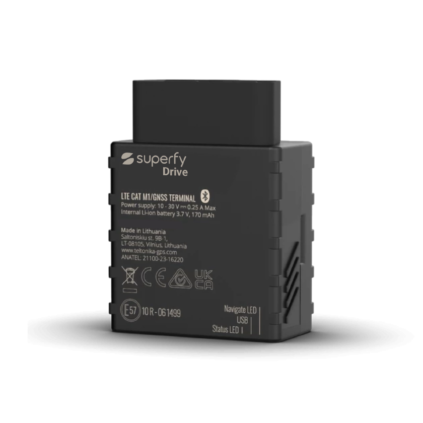 Drive - Vehicle Telematics Tracker (OBD Plug n Play) – Superfy