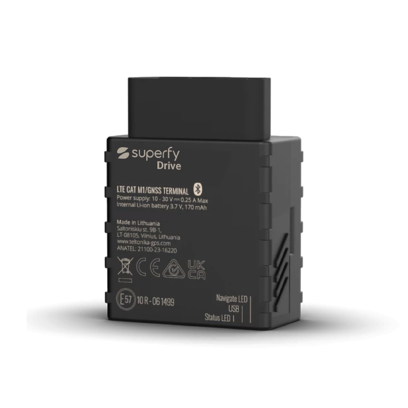 Drive - Vehicle Telematics Tracker (OBD Plug n Play)