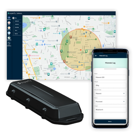 Superfy Track Rugged Tracker Subscription + Track